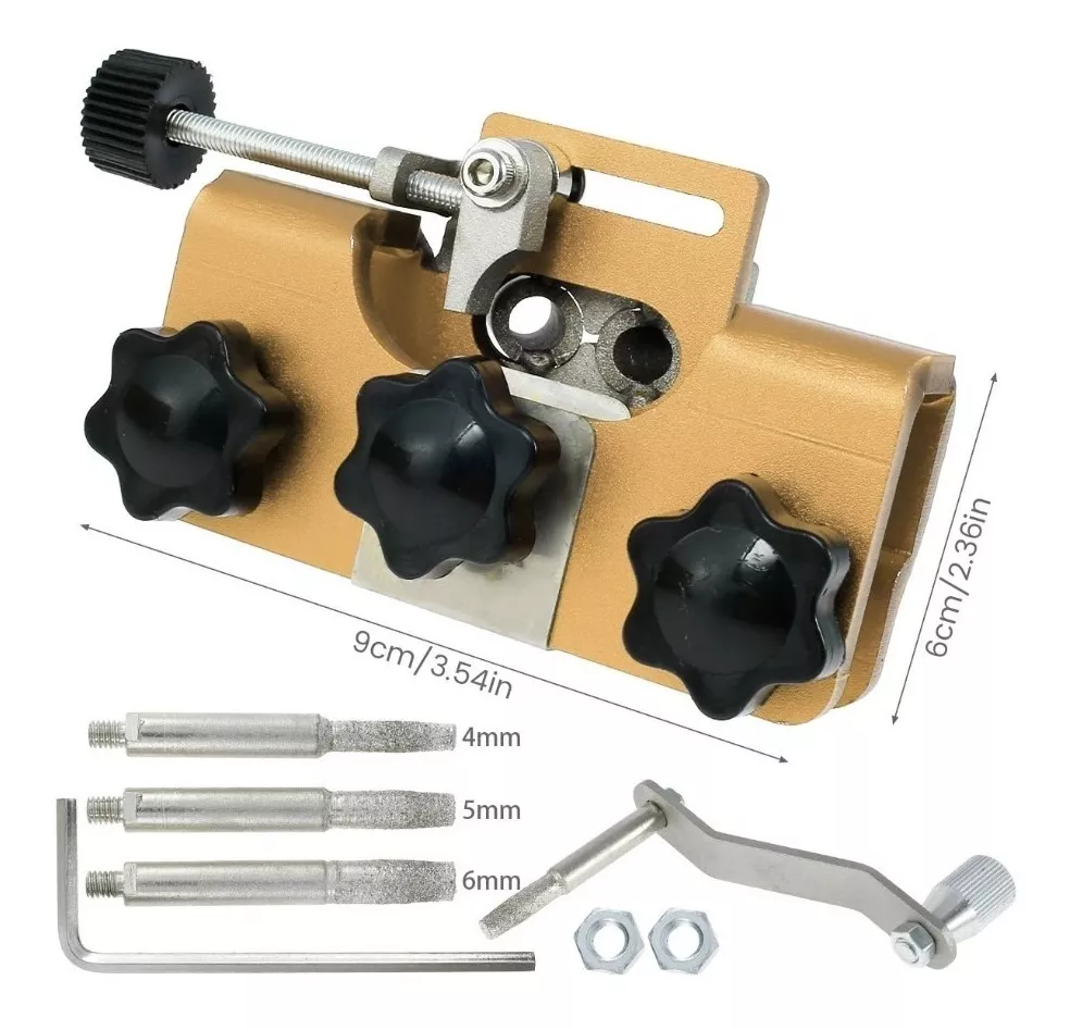 AFILADOR SIERRAS CALADORAS PARA AFILAR CADENAS DE MOTOSIERRA - 1