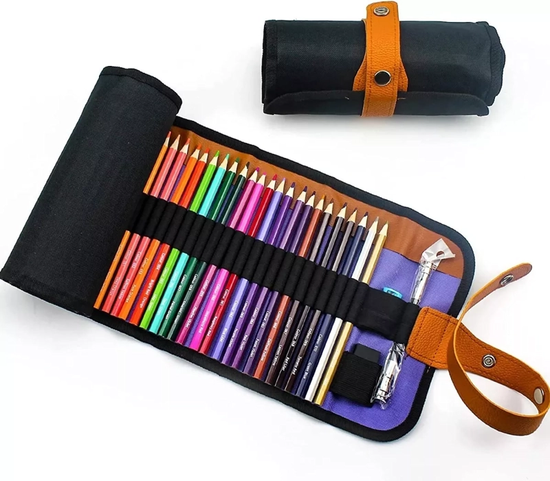JUEGO DE 50 LAPICES DE COLORES PROFESIONALES DE ARTE - 1
