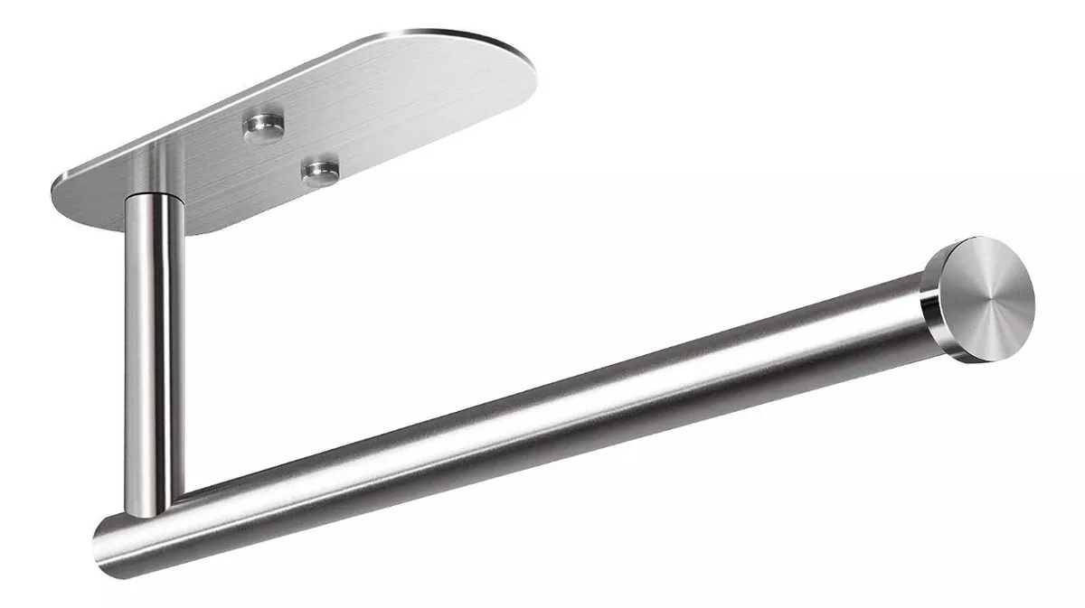 PORTAROLLOS TOALLA DE PAPEL NOVA DE ACERO INOX AUTOADHESIVO - 1