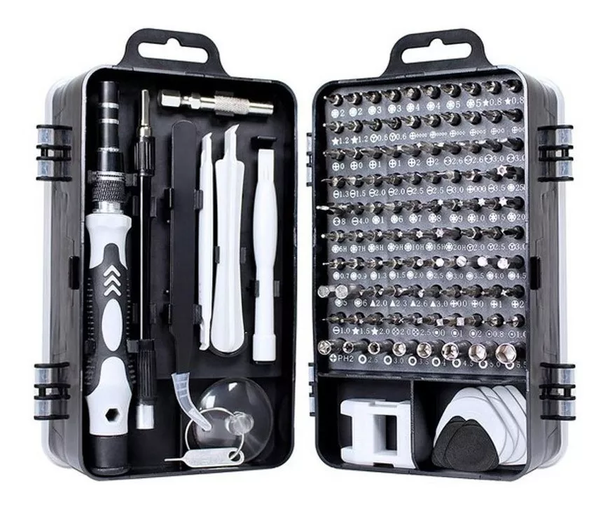 SET DESTORNILLADORES 115 PCS PRECISIÓN TORX MAGNÉTICOS - 1