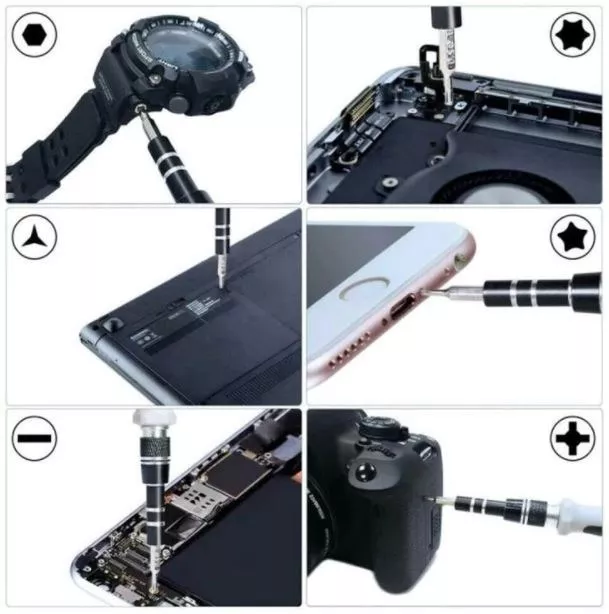 SET DESTORNILLADORES 115 PCS PRECISIÓN TORX MAGNÉTICOS - 2