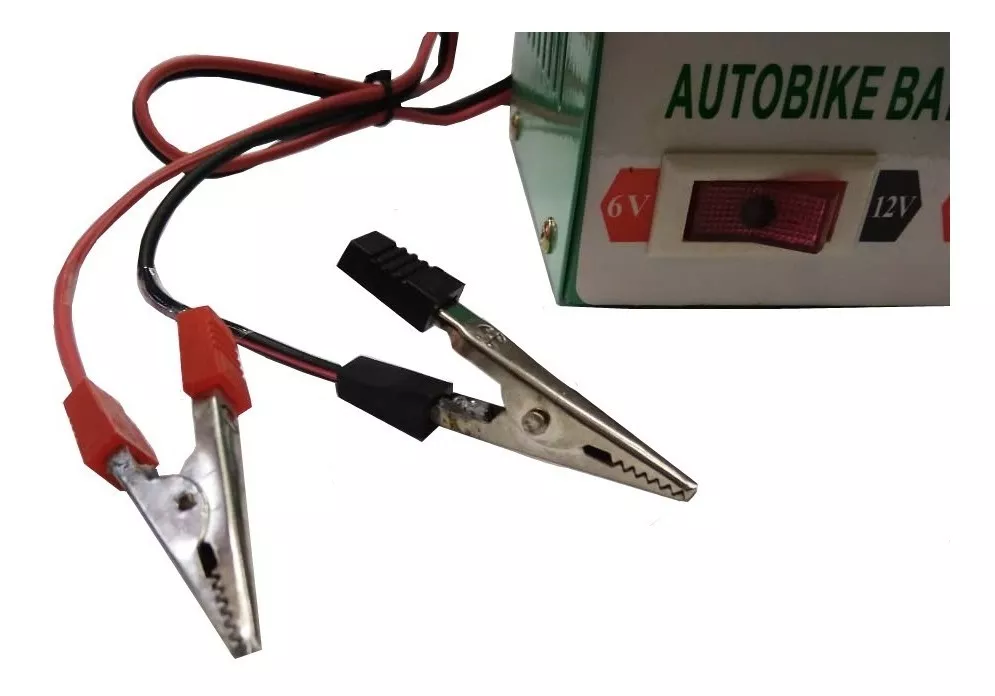 PACK X3 CARGADOR DE BATERIA PARA AUTOS Y MOTOS 12V/6V - 8AH - 3
