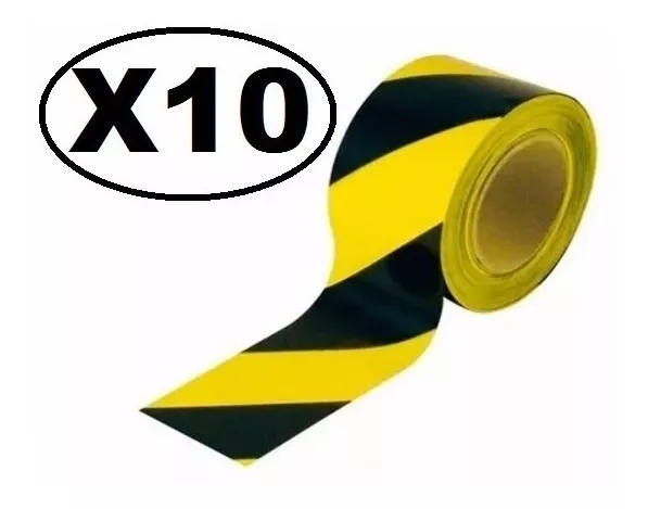 PACK X10 CINTA DEMILITADORA DE SEGURIDAD - 1