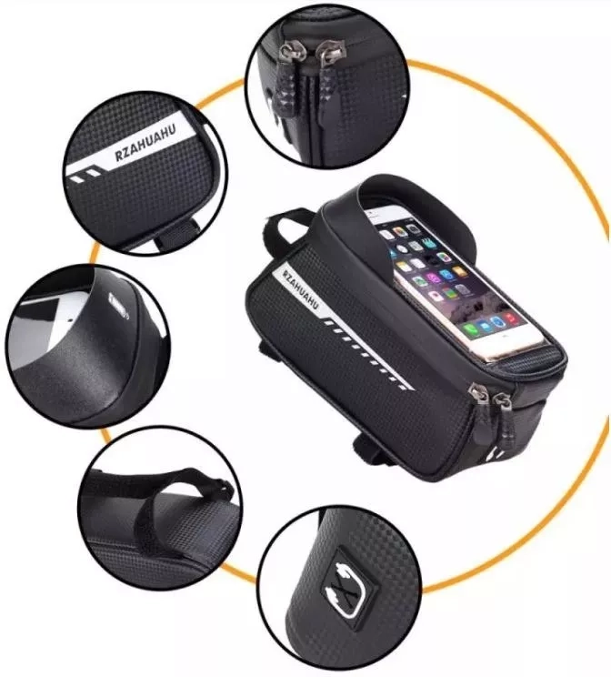 BOLSO PORTA CELULAR PU IMPERMEABLE BICICLETA 6.5 LG - 3