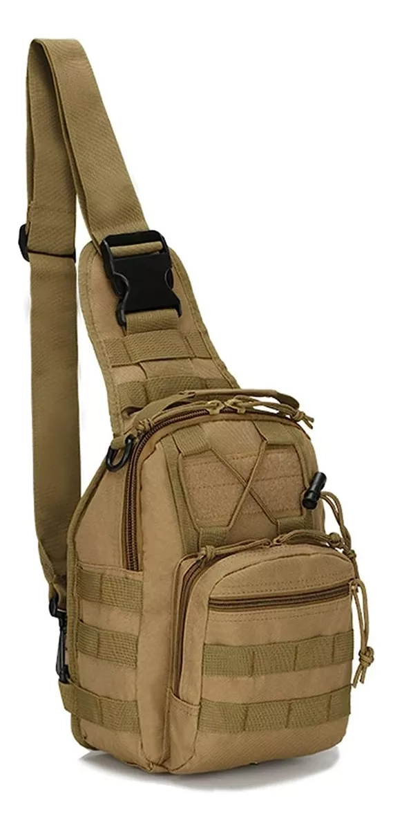 BOLSO ALEACIÓN TÁCTICO DE HOMBRO CRUZADO IMPERMEABLE MULTIUSO - 1