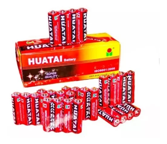 CAJA PACK 40 PILAS AA DOBLE A SUPER BATTERY 1.5V - 1