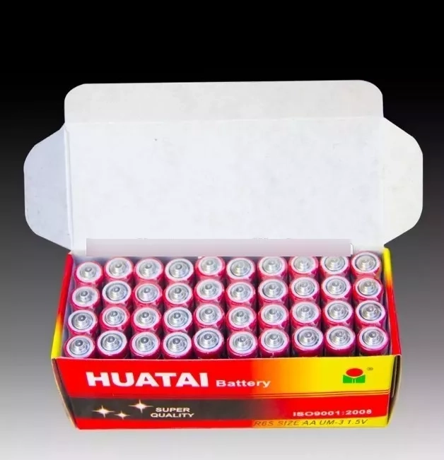 CAJA PACK 40 PILAS AA DOBLE A SUPER BATTERY 1.5V - 2