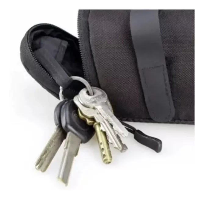 BOLSO ALFORJA PARA BICICLETA + FIJACIONES PARA SILLIN - 4