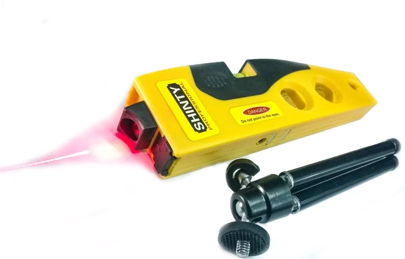 NIVEL LASER LÁSER HORIZONTAL VERTICAL CON TRÍPODE INCLUYE PILAS - 3
