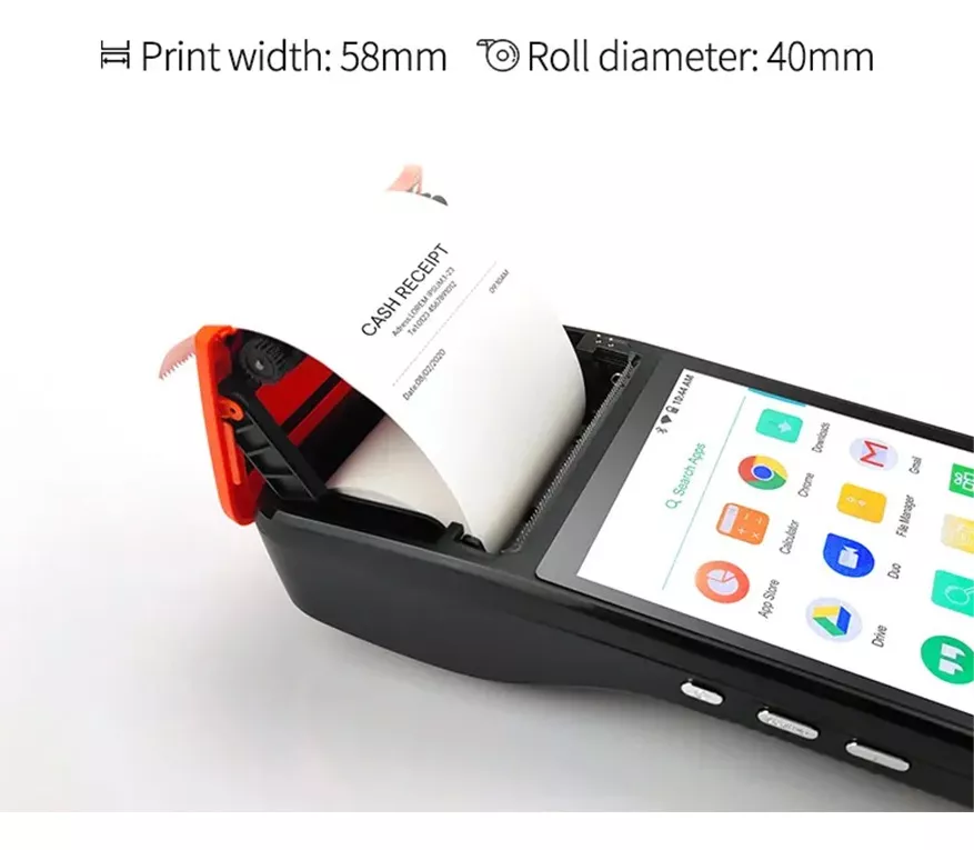 IMPRESORA POS MOVIL FACTURACIÓN ELECTRÓNICA BLUETOOTH WIFI - 3