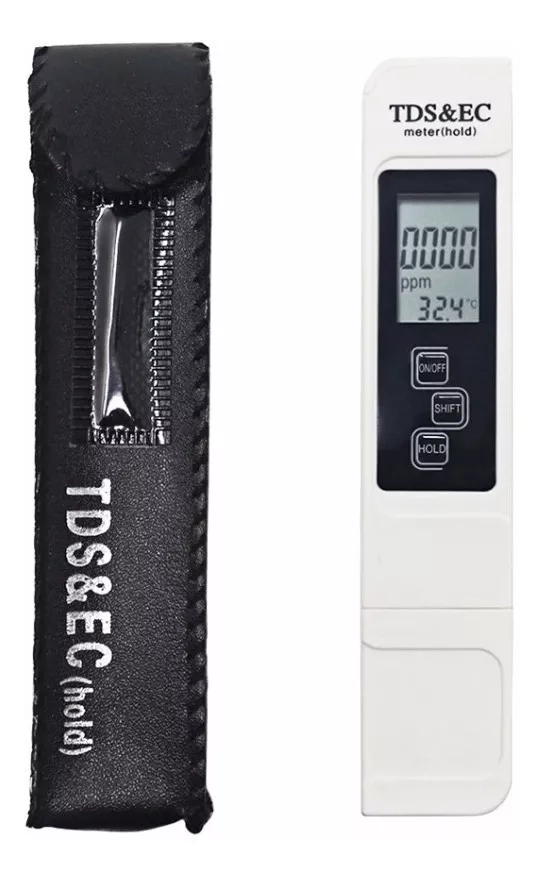 MEDIDOR DIGITAL LCD 3 EN 1 TEMPERATURA PUREZA TDS Y EC - 1
