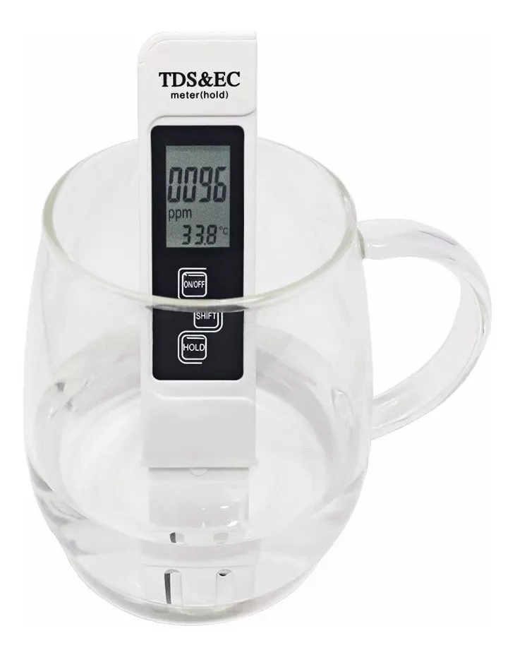MEDIDOR DIGITAL LCD 3 EN 1 TEMPERATURA PUREZA TDS Y EC - 2