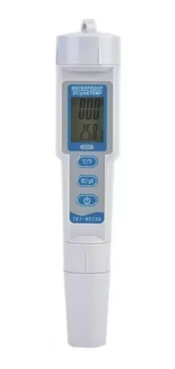 MEDIDOR PH EC Y TEMPERATURA DEL AGUA 3 EN 1 - 4