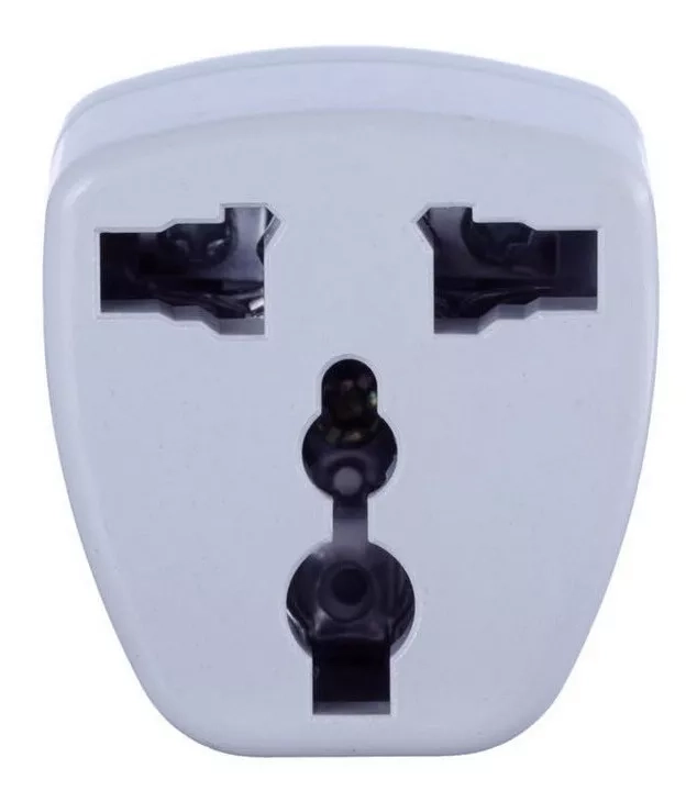 ADAPTADOR ENCHUFE AMERICANO EUROPEO A NACIONAL - 3