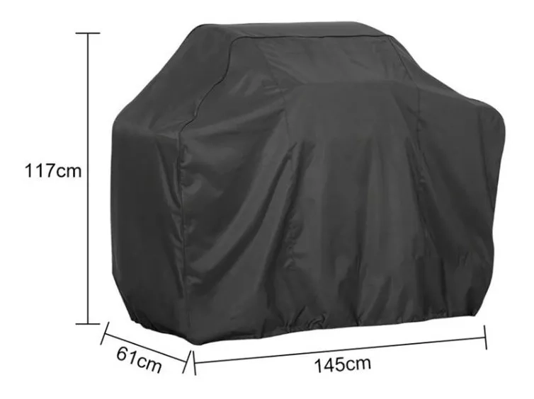 COBERTOR PARRILLA ASADOR EXTERIOR FUNDA PROTECTOR BARBACOA - 2