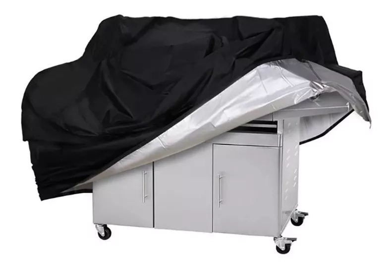 COBERTOR PARRILLA ASADOR EXTERIOR FUNDA PROTECTOR BARBACOA - 3