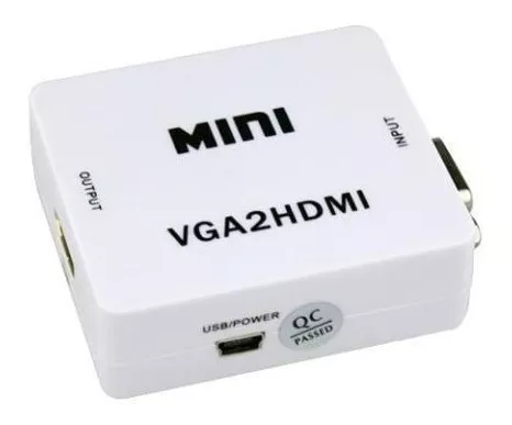 CONVERSOR ADAPTADOR VGA A HDMI 1080P FULL HD + AUDIO - 3