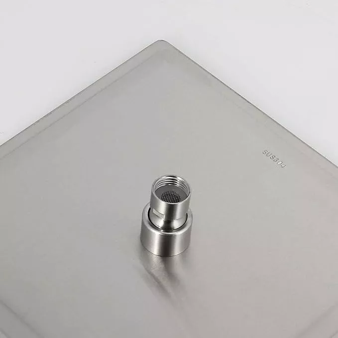 PLATO DUCHA CUADRADO ACERO INOXIDABLE 20 CMS - 2