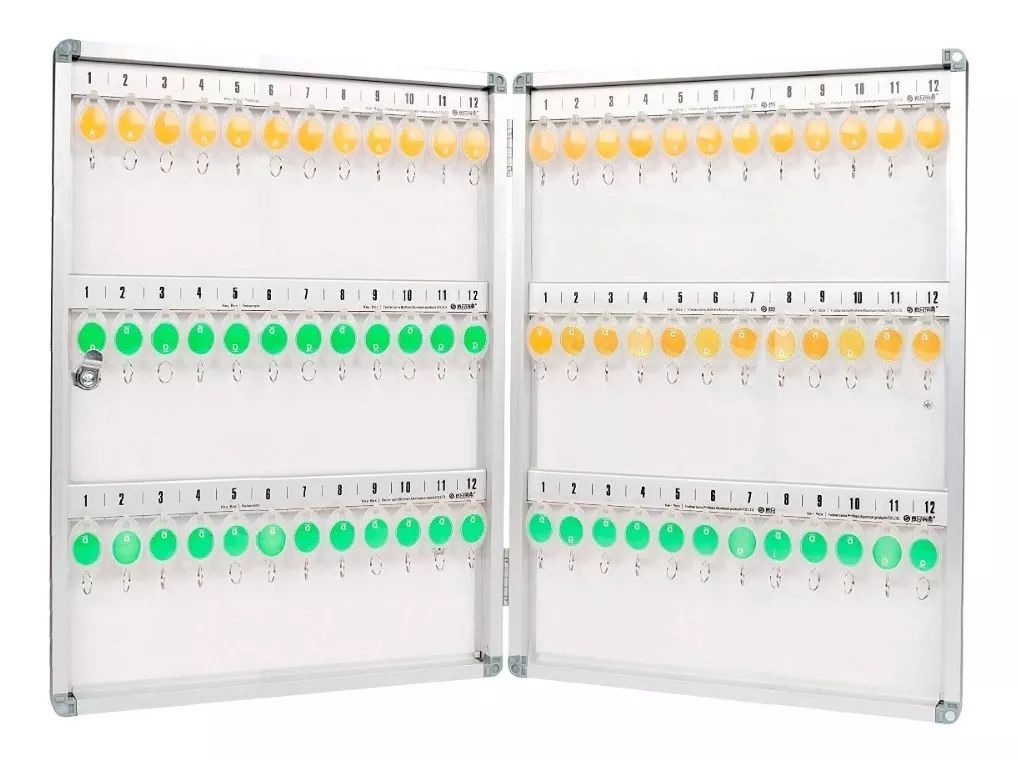 CAJA HERRAMIENTAS MAGNÉTICA ORGANIZADOR PARA LLAVES 72 LLAVEROS - 1