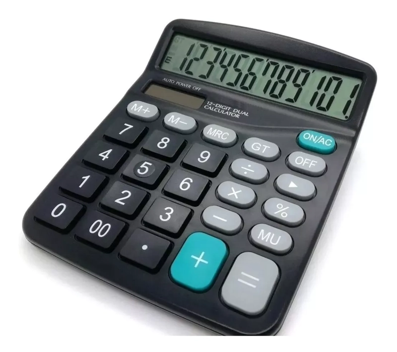 CALCULADORA DE NUMEROS GRANDES 12 DIGITOS - 1