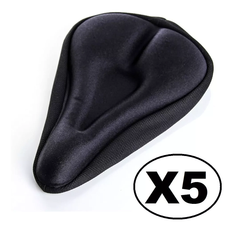 PACK X5 FORRO CUBRE ASIENTO BICICLETAS - 1