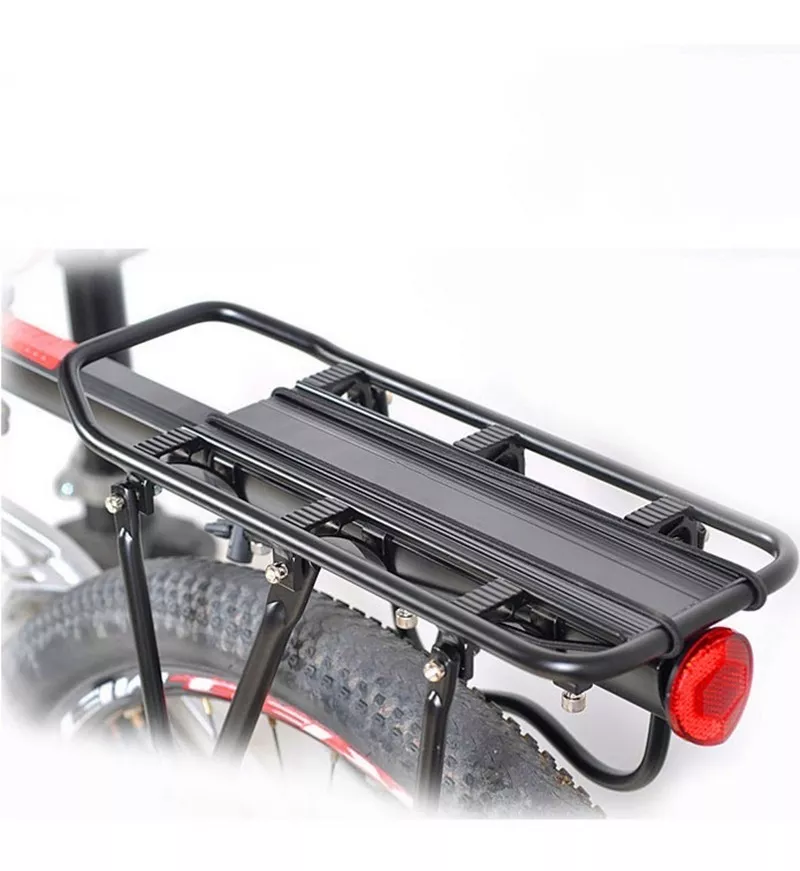 PARRILLA BICICLETA CON O SIN FRENO DE DISCO PORTA ALFORJAS - 1