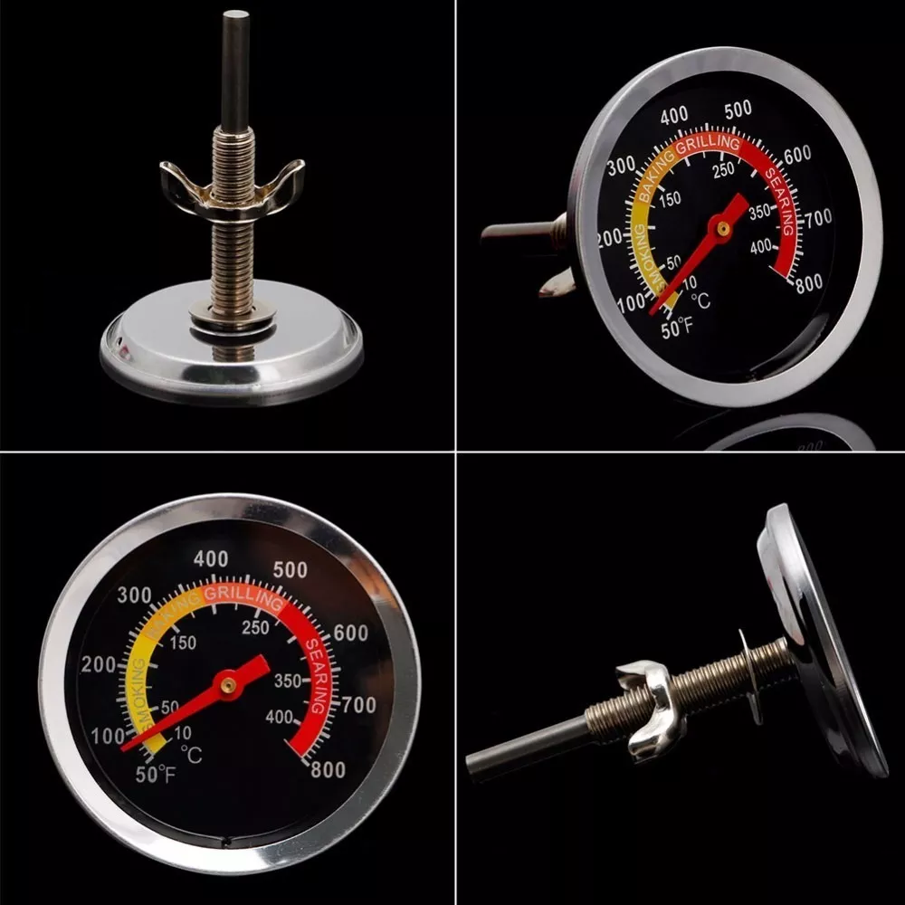 TERMÓMETRO PARA HORNOS ANÁLOGO INDICADOR DE TEMPERATURA - 4