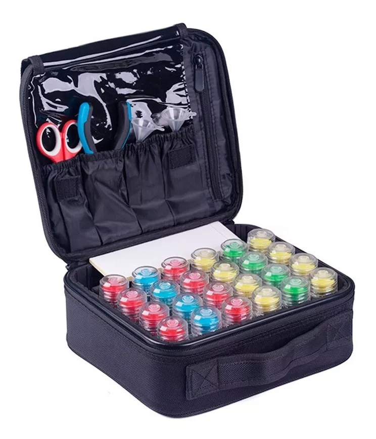 ORGANIZADOR ESTUCHE MULTIUSO ACCESORIOS COMPARTIMIENTOS - 2