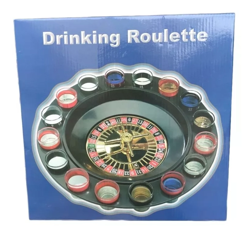 JUEGO DE RULETA CASINO DE SHOTS CORTITOS ALCOHOL CHUPITOS - 3