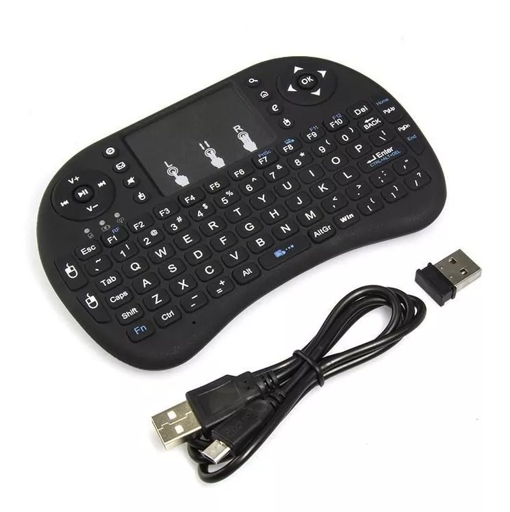 PACK X2 MINI TECLADO INALAMBRICO CON MOUSE TOUCHPAD - 2