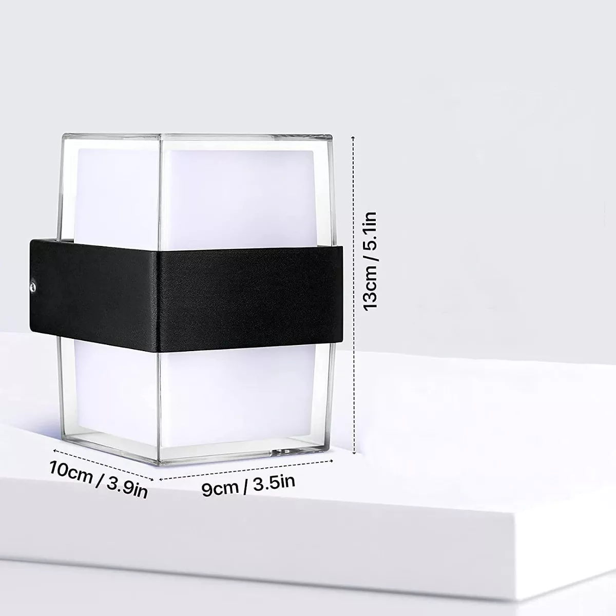 APLIQUE MURO LED LUZ CALIDA DECORACION HOGAR - 4