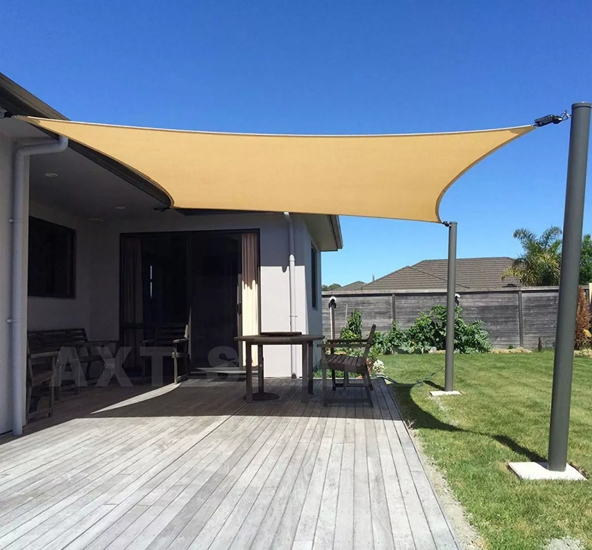 TOLDO VELA SOMBRA RECTANGULAR 2.5 X 3 MTS BEIGE - 3