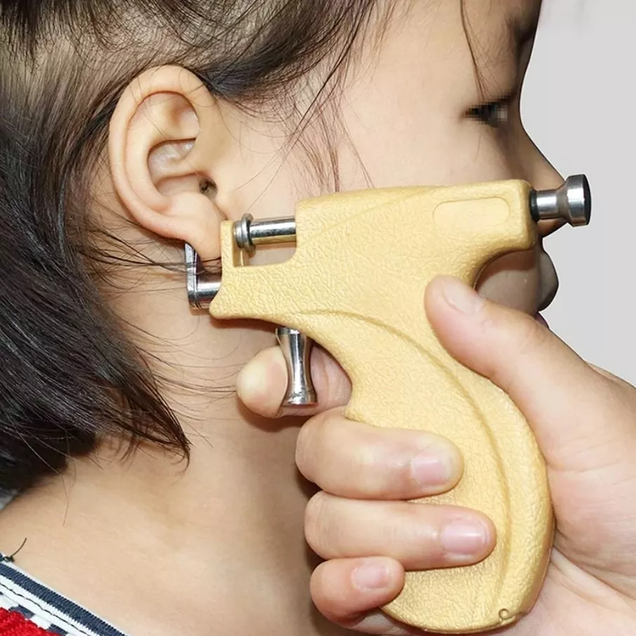 PISTOLA INOXIDABLE PERFORADORA OREJA AROS - 3