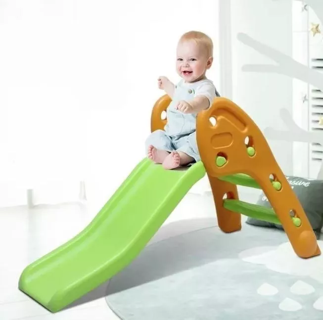 RESBALÍN PLASTICO TOBOGÁN PLEGABLE NIÑOS JUEGO INFANTIL - 2