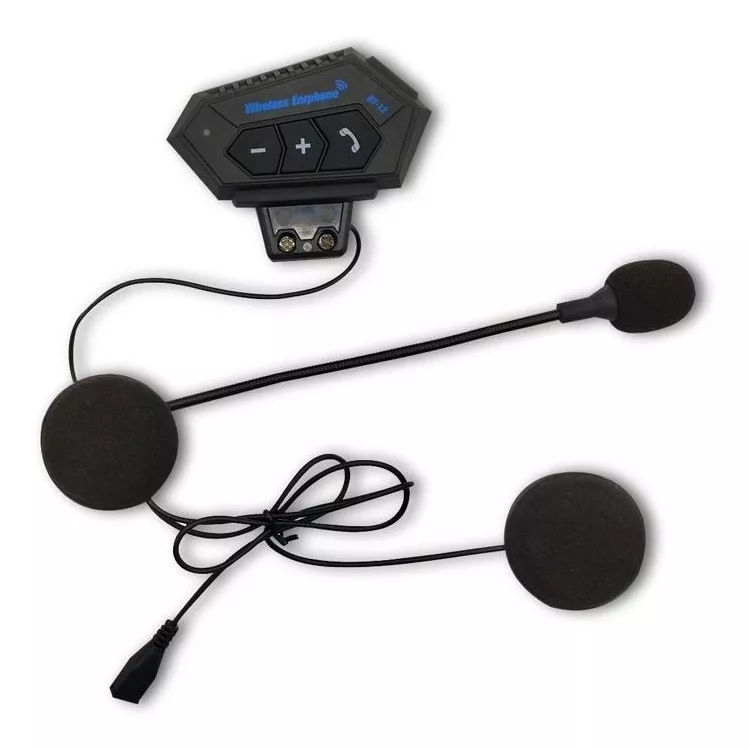 AUDIFONO CASCO MOTO AURICULARES BLUETOOTH LLLAMADA MP3 - 4