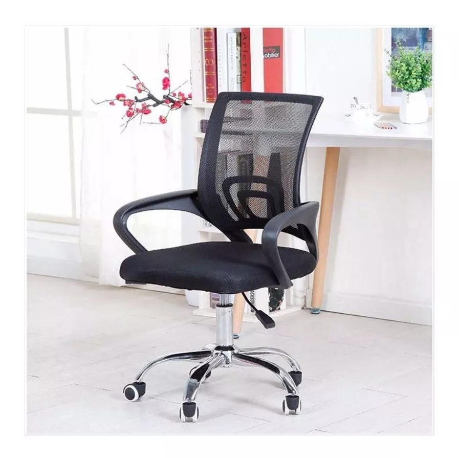SILLA EJECUTIVA ESCRITORIO REGULABLE CON RUEDAS - 2