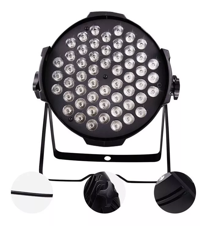 FOCO LED PAR 54X3W LED RGBW FIESTA DISCO - 3
