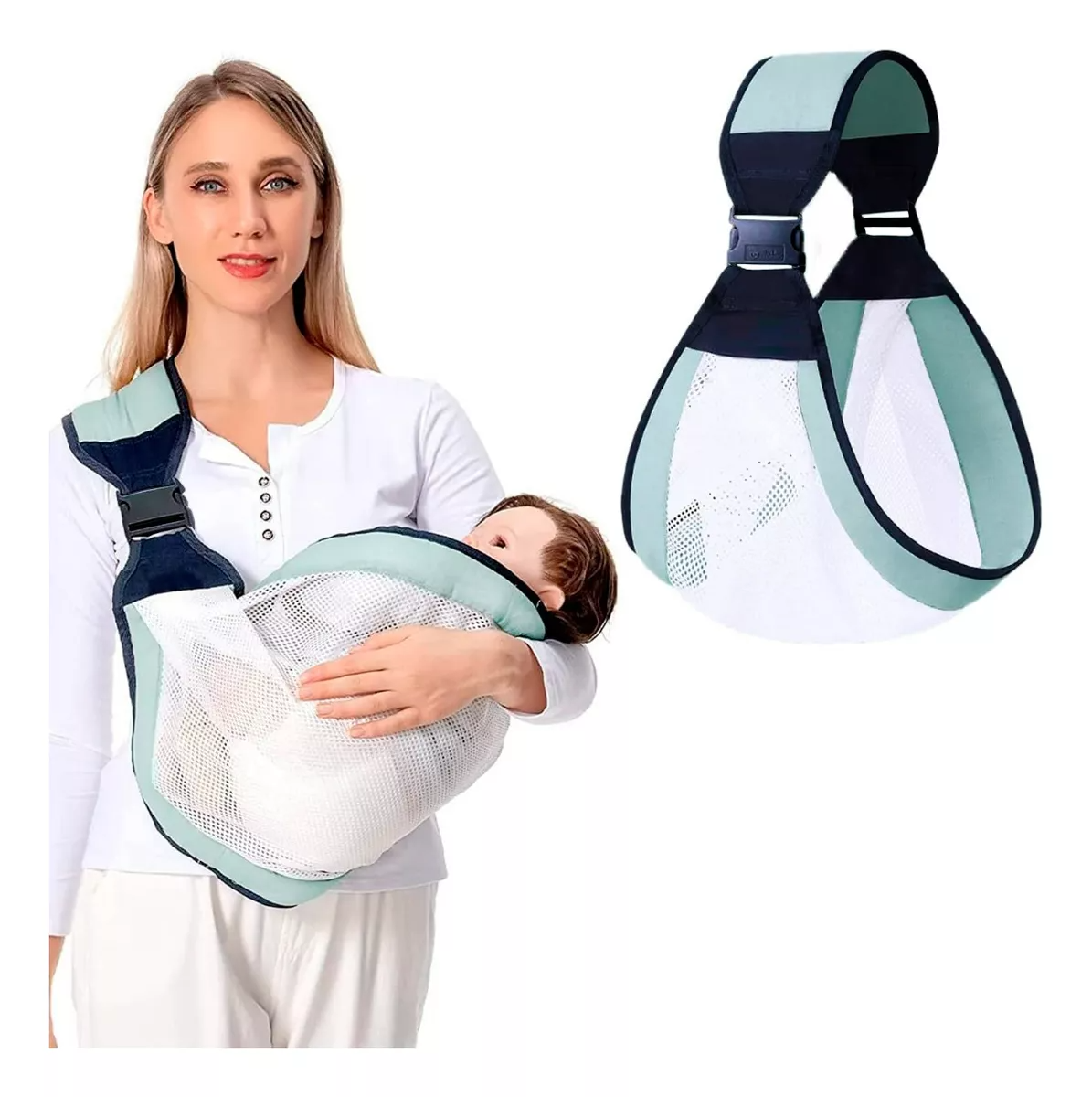 FULAR PORTABEBÉS CANGURO ERGONÓMICO - 1