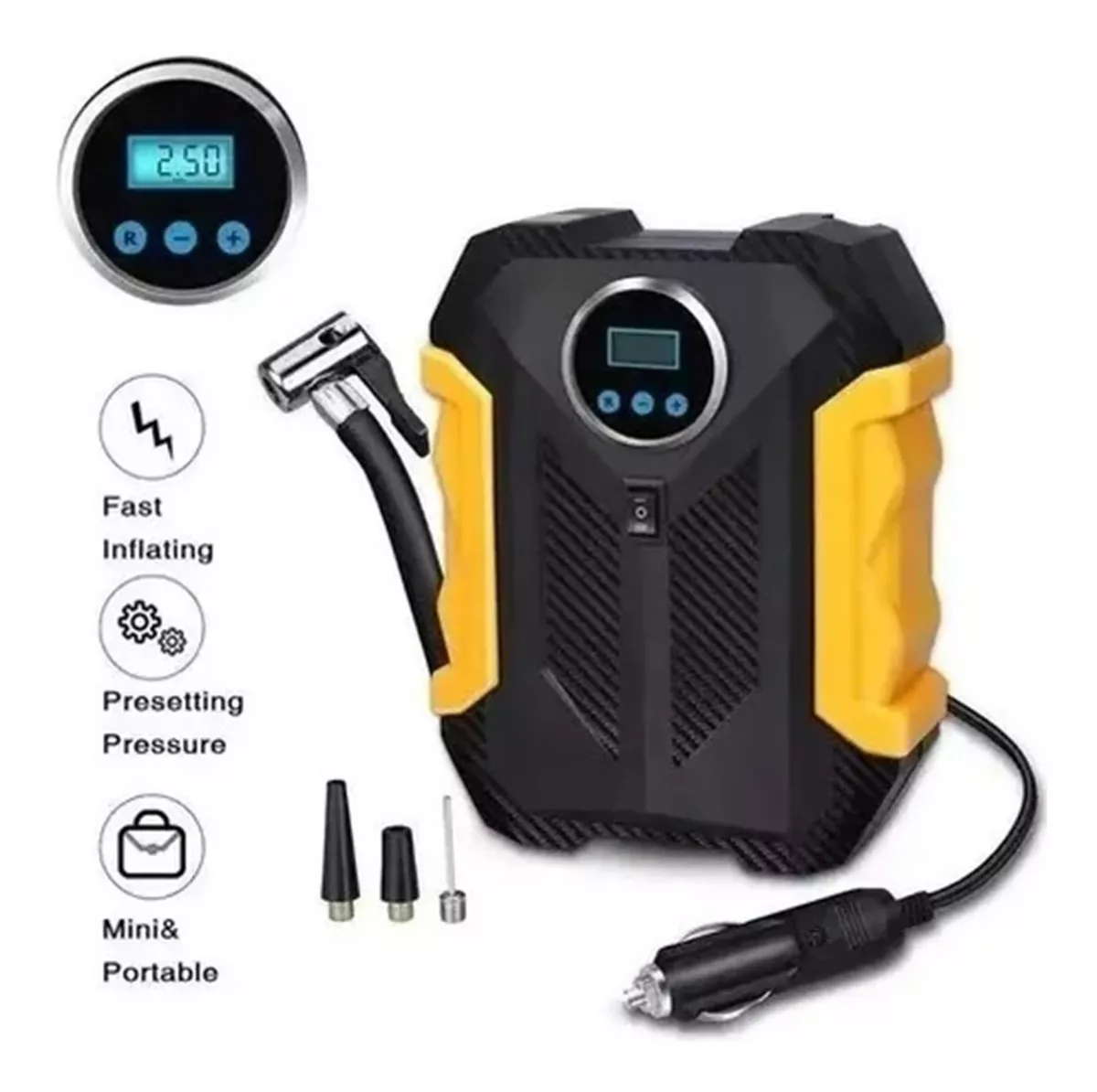 COMPRESOR DE AIRE CALGARY 12V PARA VEHÍCULOS NEUMATICOS - 2