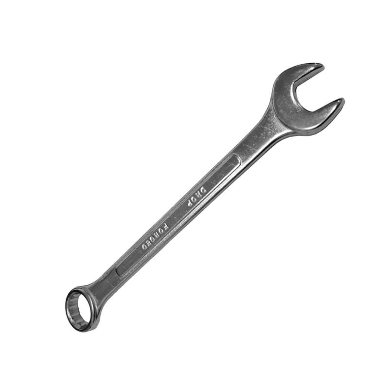 LLAVE PUNTA CORONA DE ACERO INOXIDABLE DE 19 MM CROMADO - 1