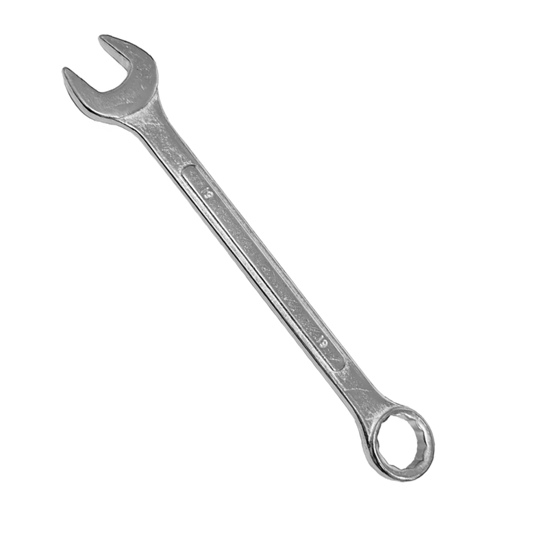 LLAVE PUNTA CORONA DE ACERO INOXIDABLE DE 19 MM CROMADO - 3