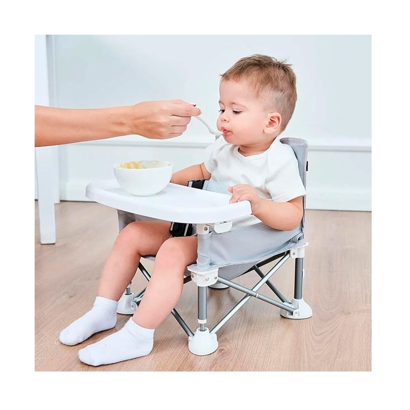 SILLA COMEDOR PORTATIL SILLA BEBES NIÑOS ASIENTO PLEGABLE - 8