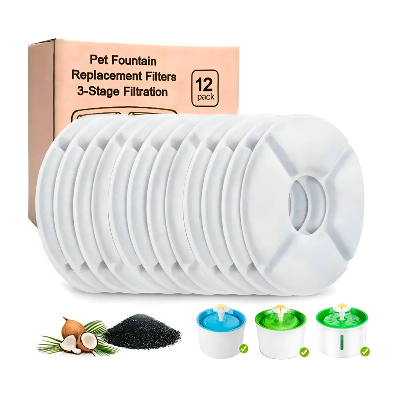 FILTROS BEBEDERO FILTRO ELE CTRICO CARBON ACTIVADO PACK 12 - 1