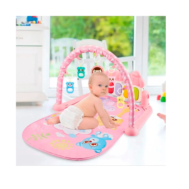ALFOMBRA MUSICAL CON PIANO SET ESTIMULACION PARA BEBE - 4