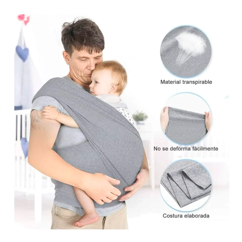 FULARES PORTABEBE S ERGONOMICOS DESDE RECIE N NACIDOS A 18 KG - 2