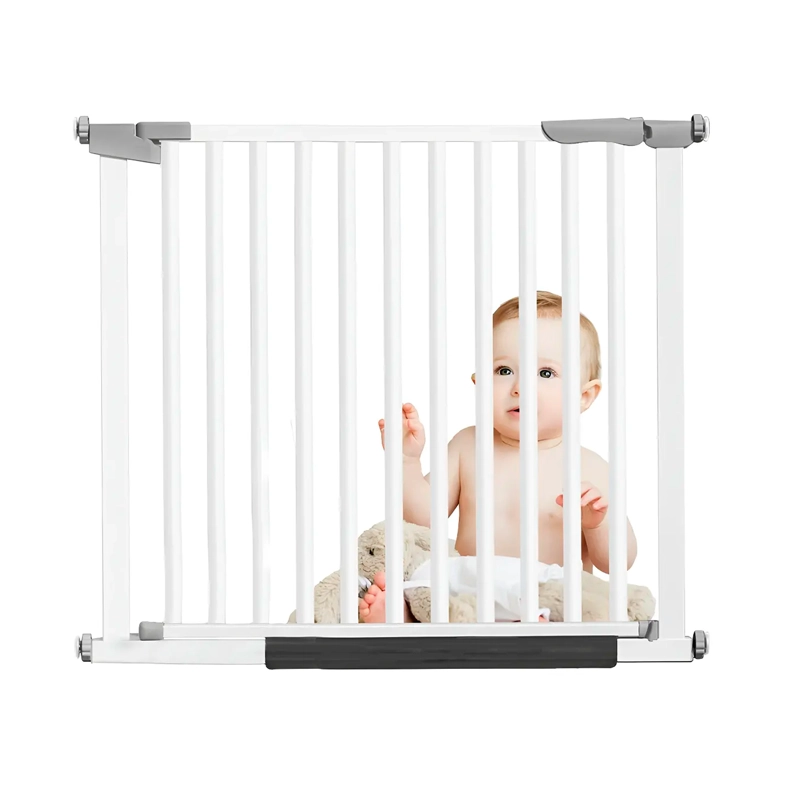 REJA SEGURIDAD ESCALERA PUERTA AJUSTABLE PARA BEBE MASCOTAS - 1