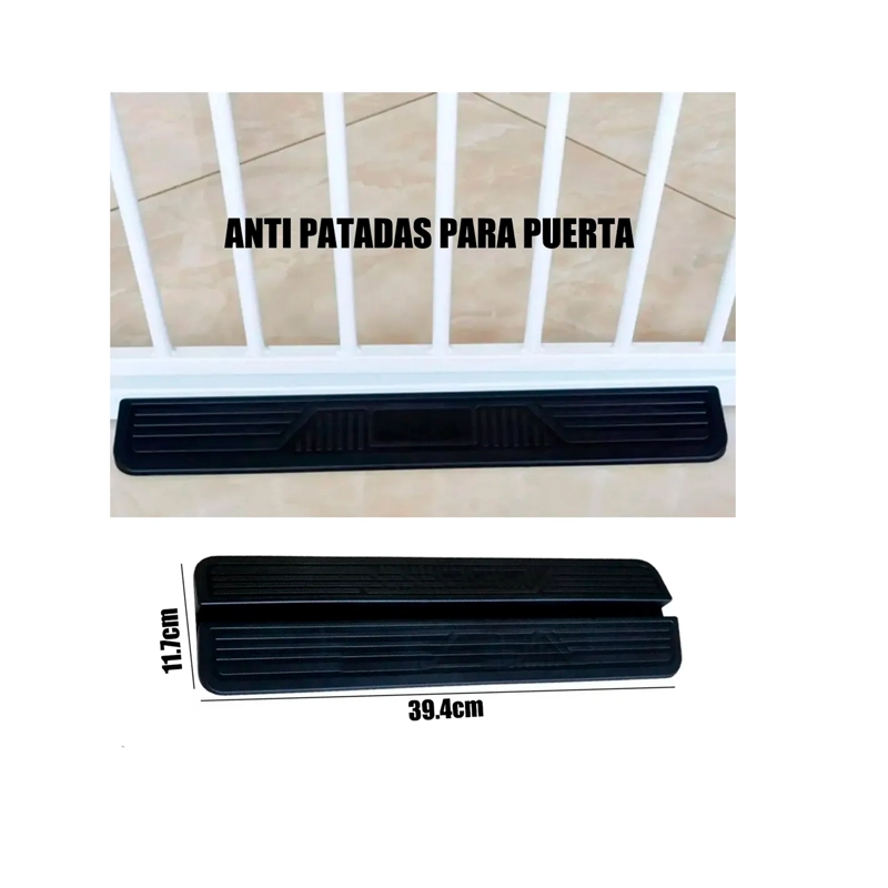 REJA SEGURIDAD ESCALERA PUERTA AJUSTABLE PARA BEBE MASCOTAS - 5