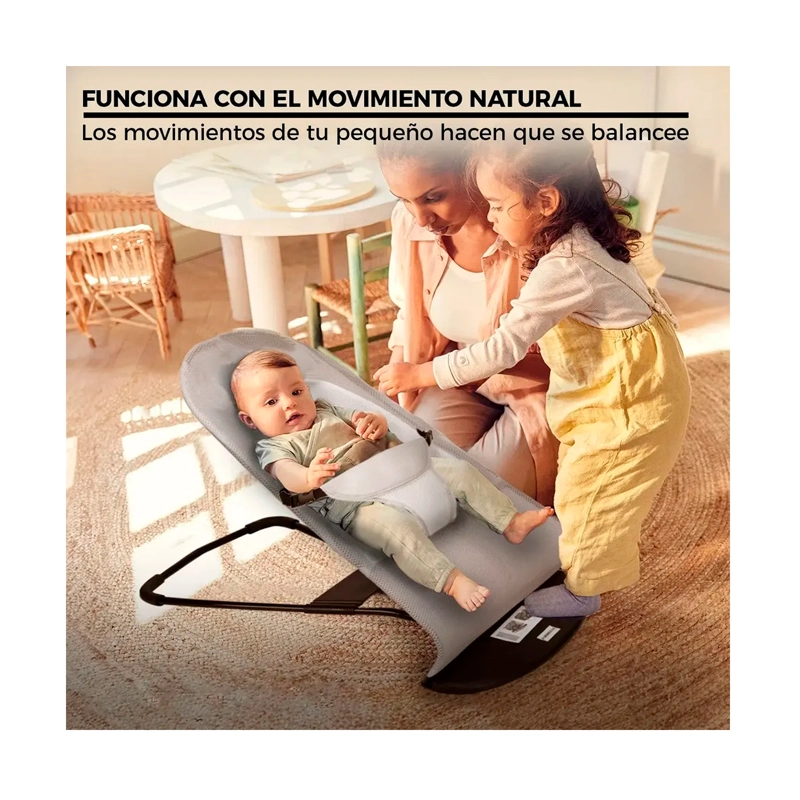 SILLA MECEDORA BEBE COLUMPIO INFANTIL PORTATIL AJUSTABLE - 7