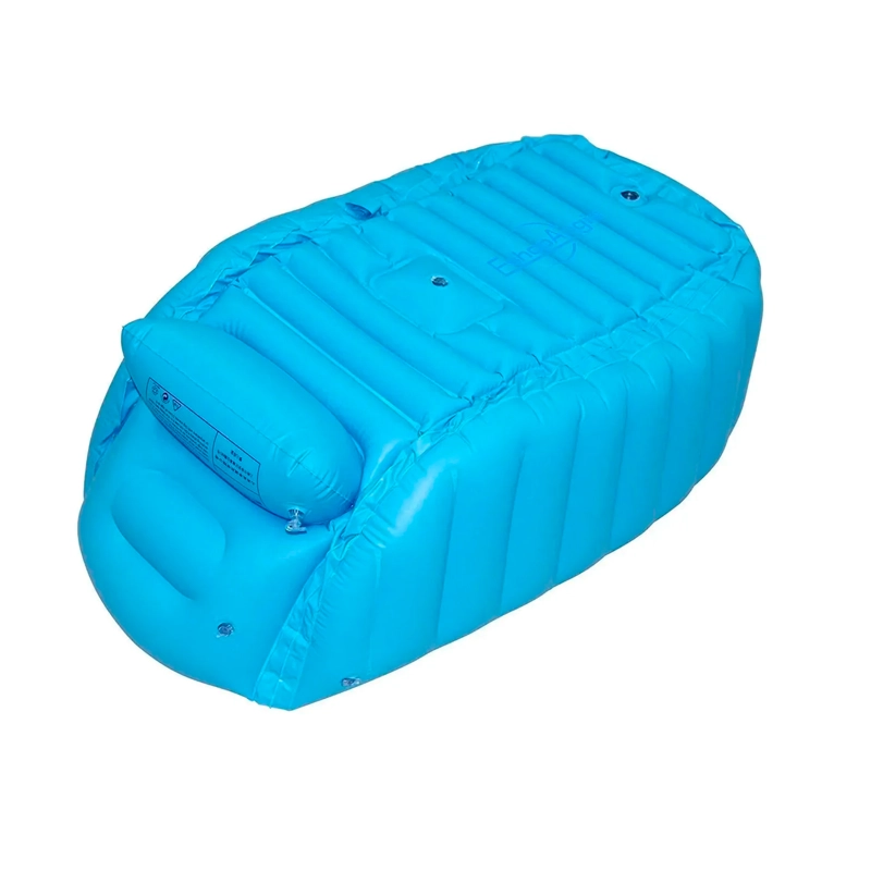 BAÑERA TINA INFLABLE BEBE S PORTATIL PLEGABLE ANTIDESLIZANTE - 9