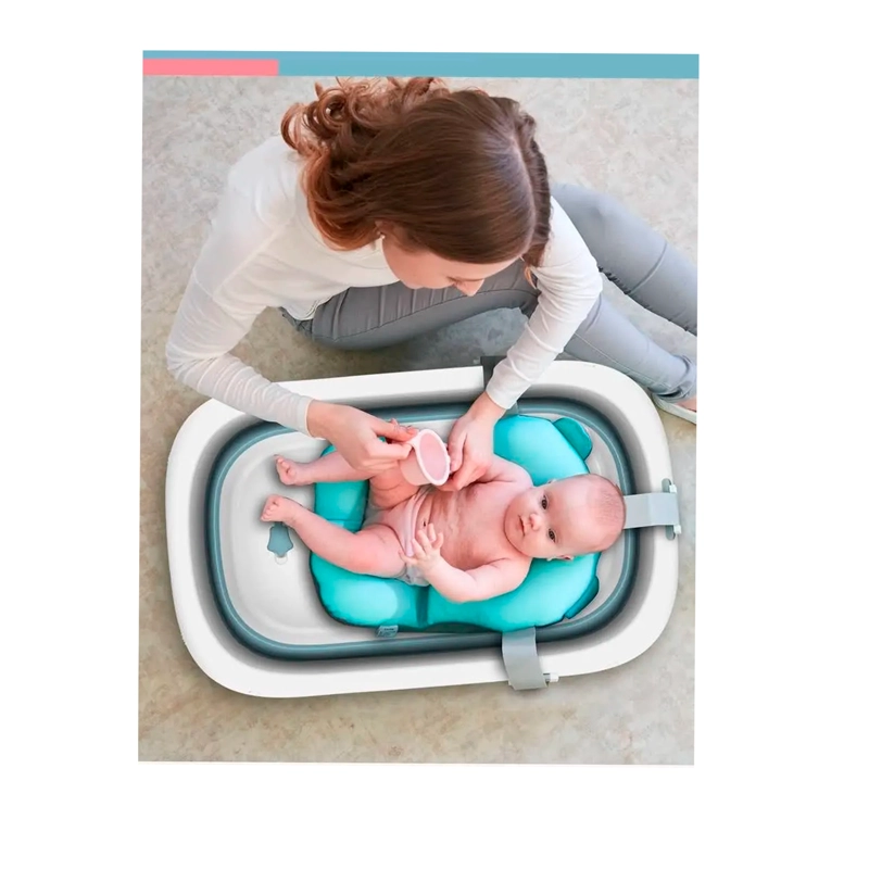 HAMACA MALLA PARA BAÑERA TINA DE BEBE TIPO ASIENTO - 4